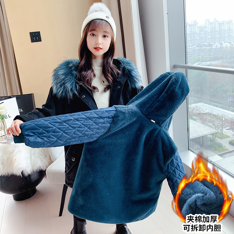 星星年华-童童熊制衣&TTX541铆钉二合一加绒派克服童装童