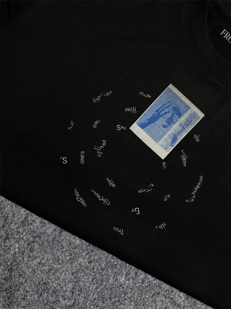 Sorona Loose Fit T-Shirt: 250g Digital Direct Print - Taobao product photo 4