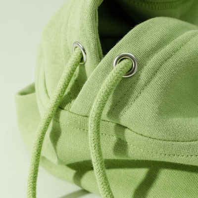 牛油果绿300g重磅精梳棉加