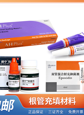 根管充填材料环氧树脂朗泰干髓空管根充抑菌糊剂AHplus登士柏朗力