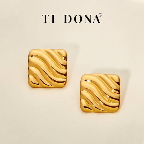 金晨同款耳环TIDONA小众