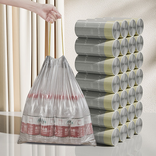 几所家用手提式加厚抽绳垃圾袋