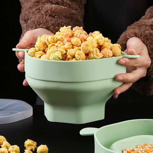 家庭微波炉自制爆米花专用桶