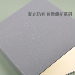 凯撒三孔活页夹文件夹透明资活页夹3孔两孔KAISAA4a4单夹二孔凯萨