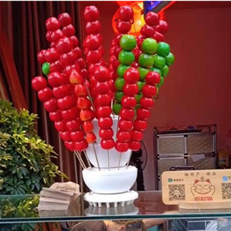 仿真糖葫芦道具模型泡沫假冰糖葫芦舞台演出道具影楼拍摄摆件
