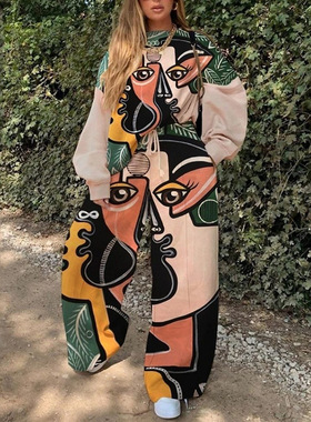 Tracksuits Women Suit Two Piece Set Sweatshirts Sweatpants