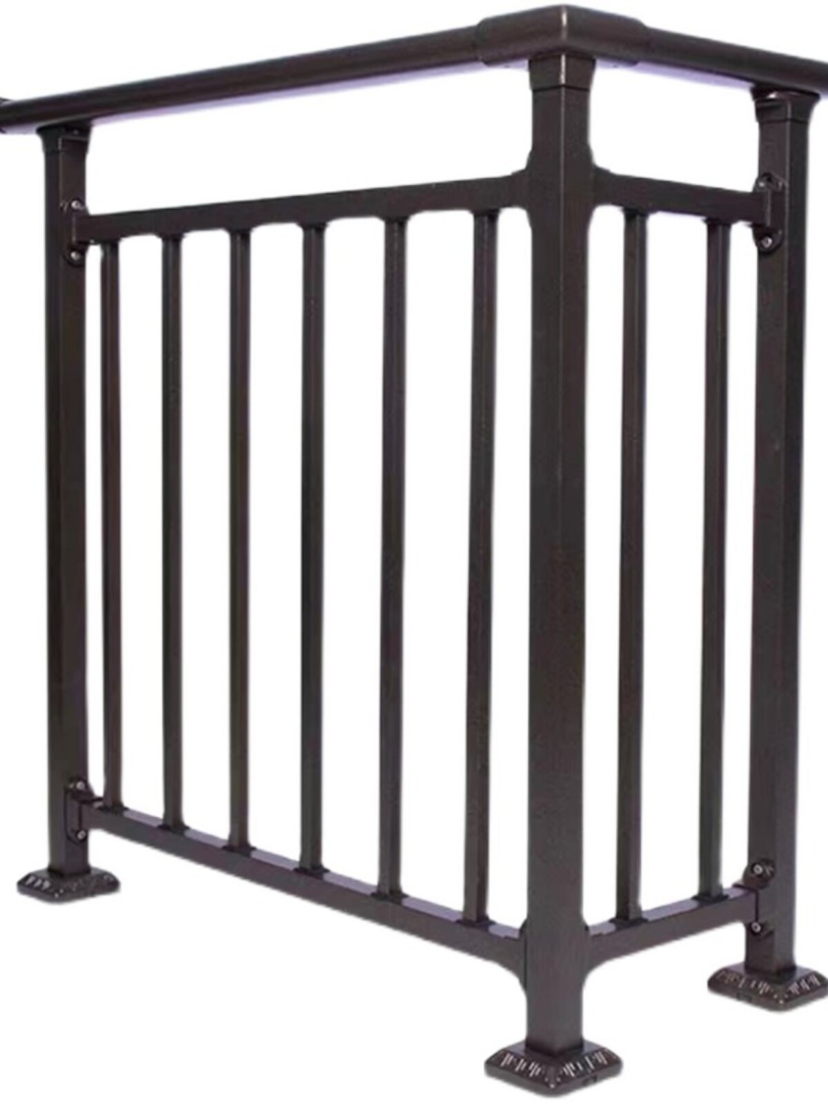 家用阳台护栏室内室外飘窗铁艺栏杆楼梯扶手别墅庭院楼顶安全围i.