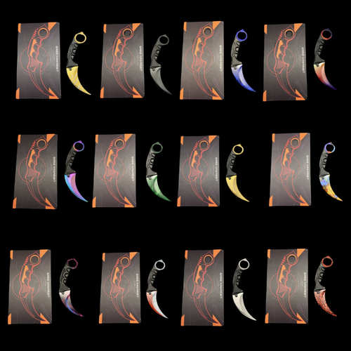 CSGO游戏周边爪刀实物模型摆件