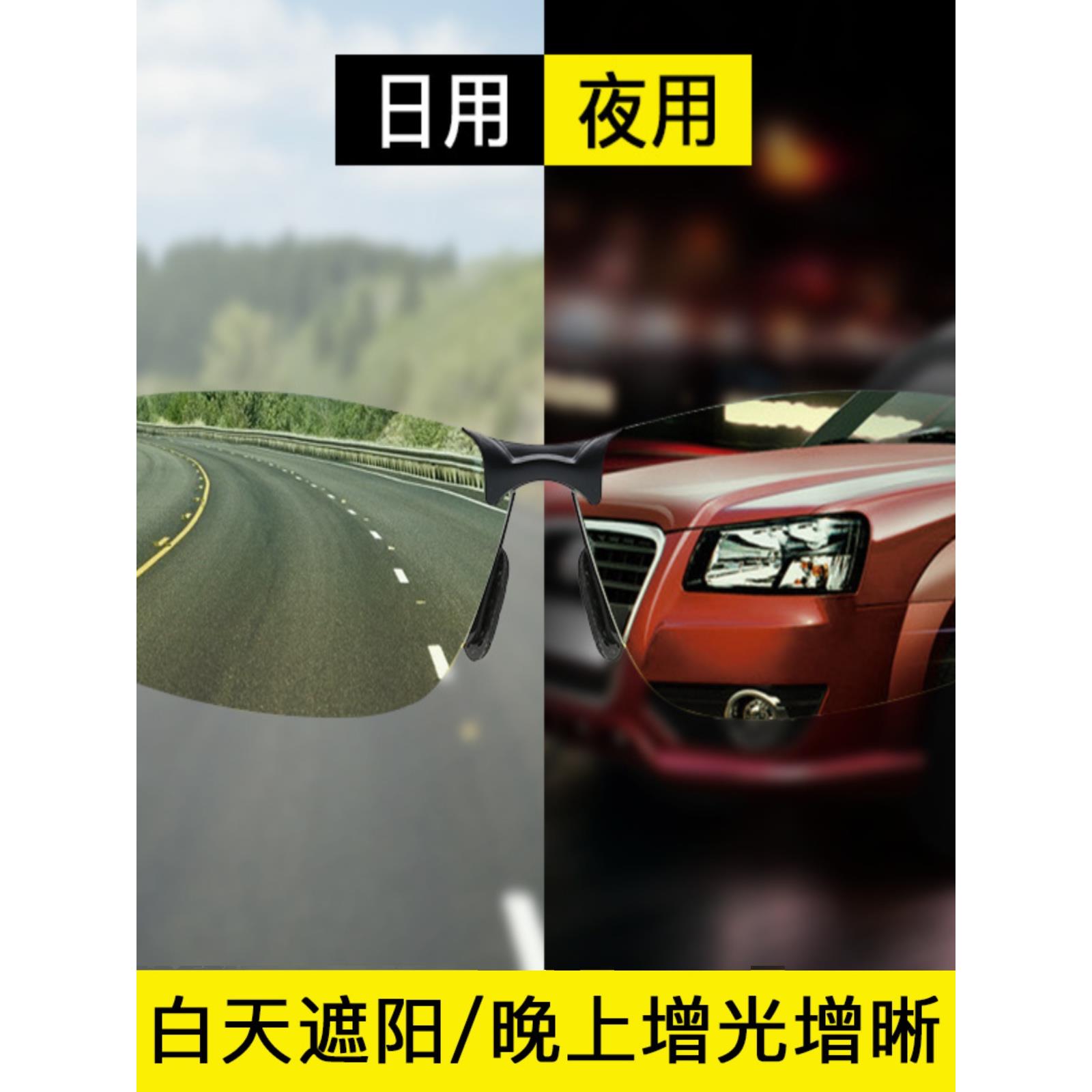 钓鱼眼镜看漂专用可见水下三米看鱼神器水底偏光镜太阳镜变光变色