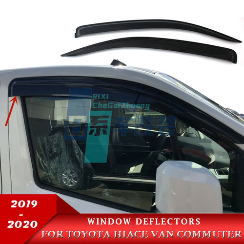 适用于 HIACE 海狮300系格兰维亚 grandia2019-2023晴雨挡雨眉
