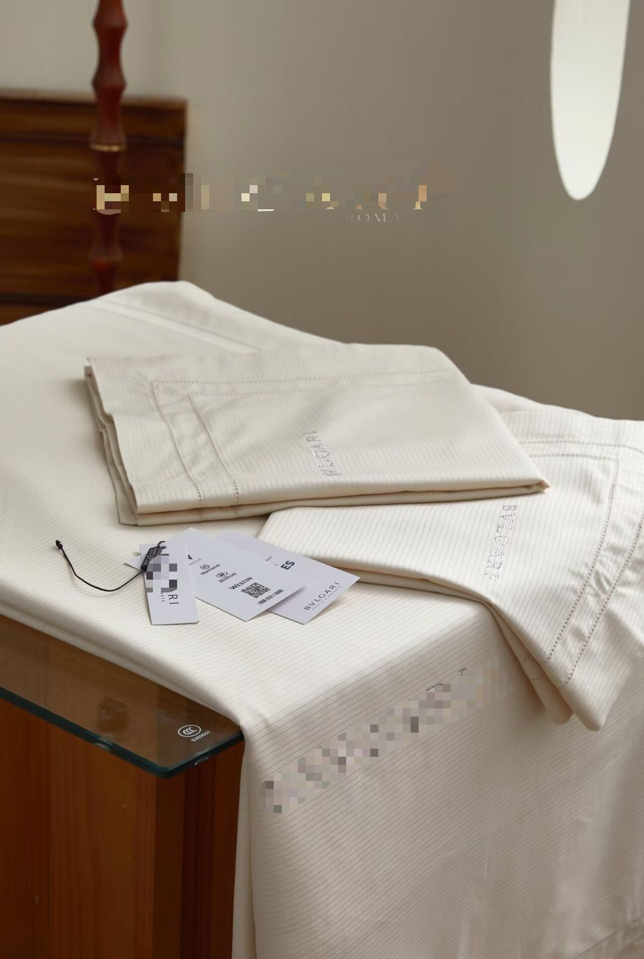 五星级酒店高定系列匹马棉提花高床品套件/四件套/多