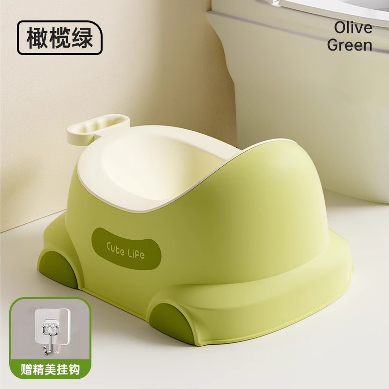 婴儿男童专用防溅小便盆