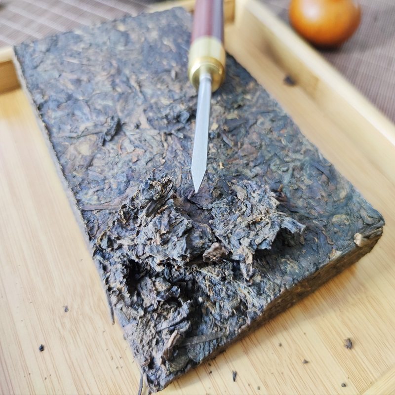 陈年普洱熟茶 养胃暖胃 熟普 7年砖茶 云南临沧 大叶种茶叶 500克