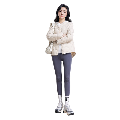 2023年短款锦纶外套鸭鸭