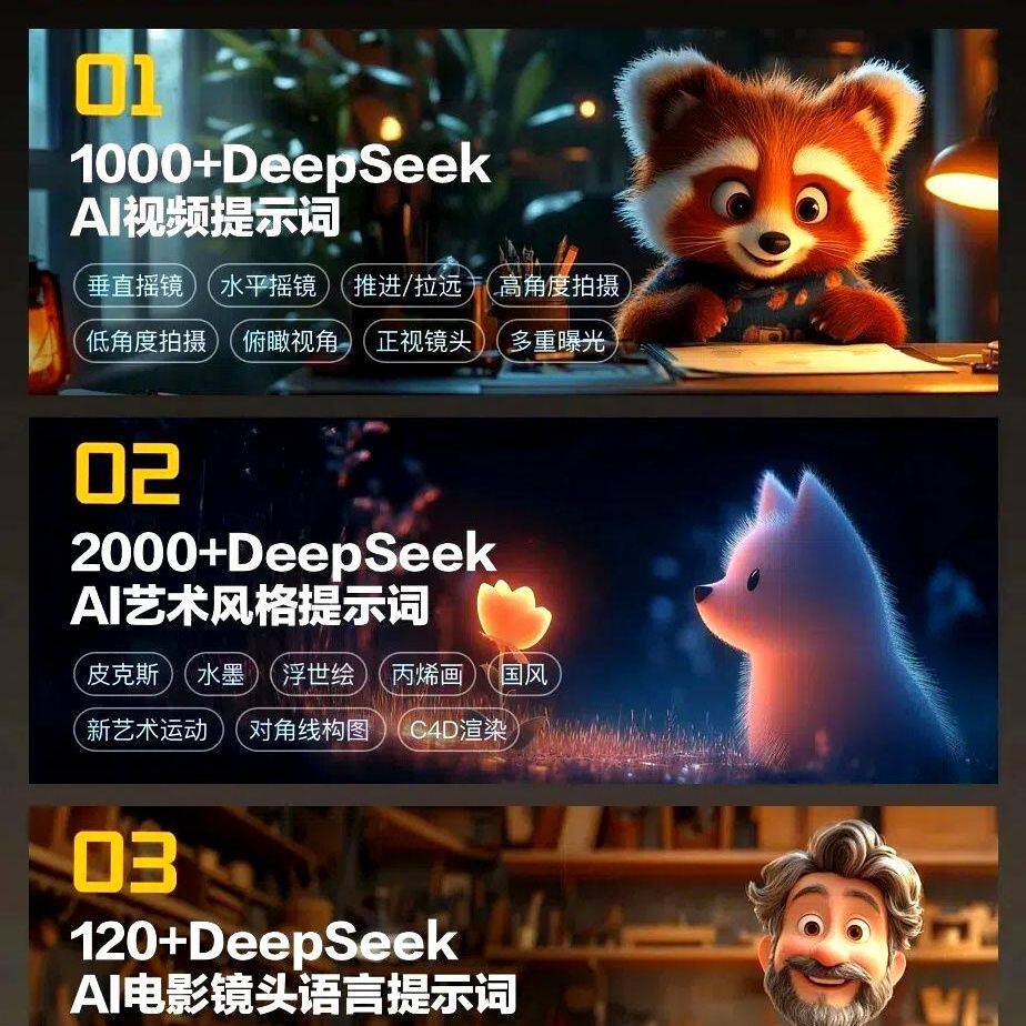 Deepseek+ai短视频制作实战应用课程指南一体化创作课小小