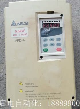 VFD-AQ台达变频器VFD055A43B5.5KW,拆机
