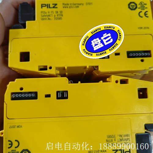 皮尔兹PSS4000模块312085项目剩余2个,功能完好,