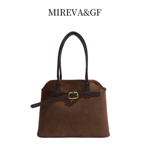 MIREVA&GF腰带复古托特包