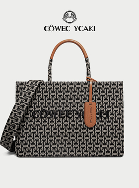 CYWE意大利托特包包2025新款大容量单肩包上班通勤笔记本手提大包