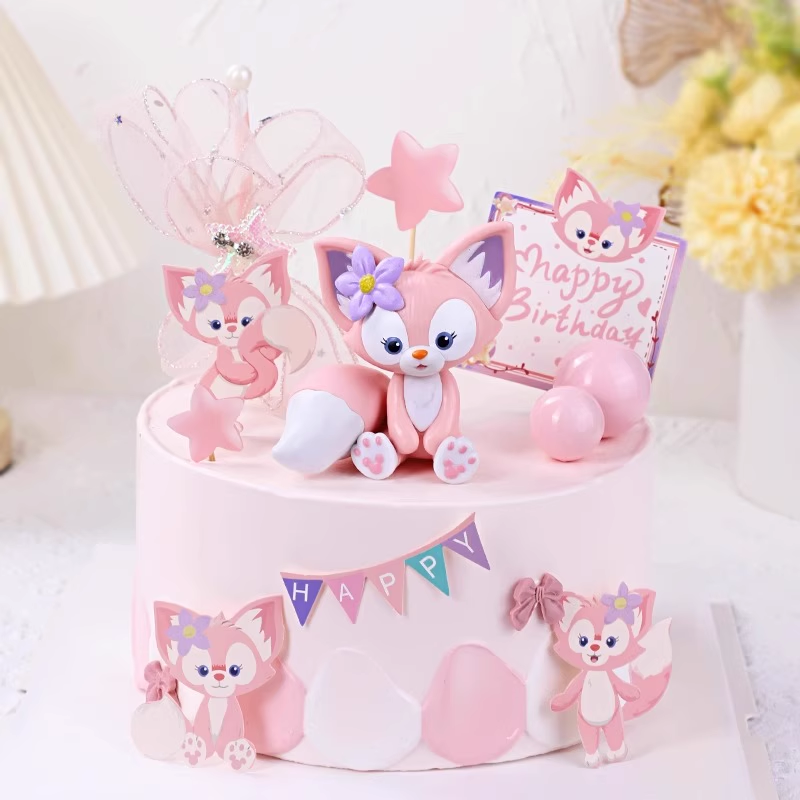 玲娜贝儿蛋糕装饰摆件网红小狐狸川沙妲己女孩儿童生日烘焙插件,节庆用品/礼品,节日装扮用品,淘宝优惠券,粉丝福利购,淘宝优惠卷