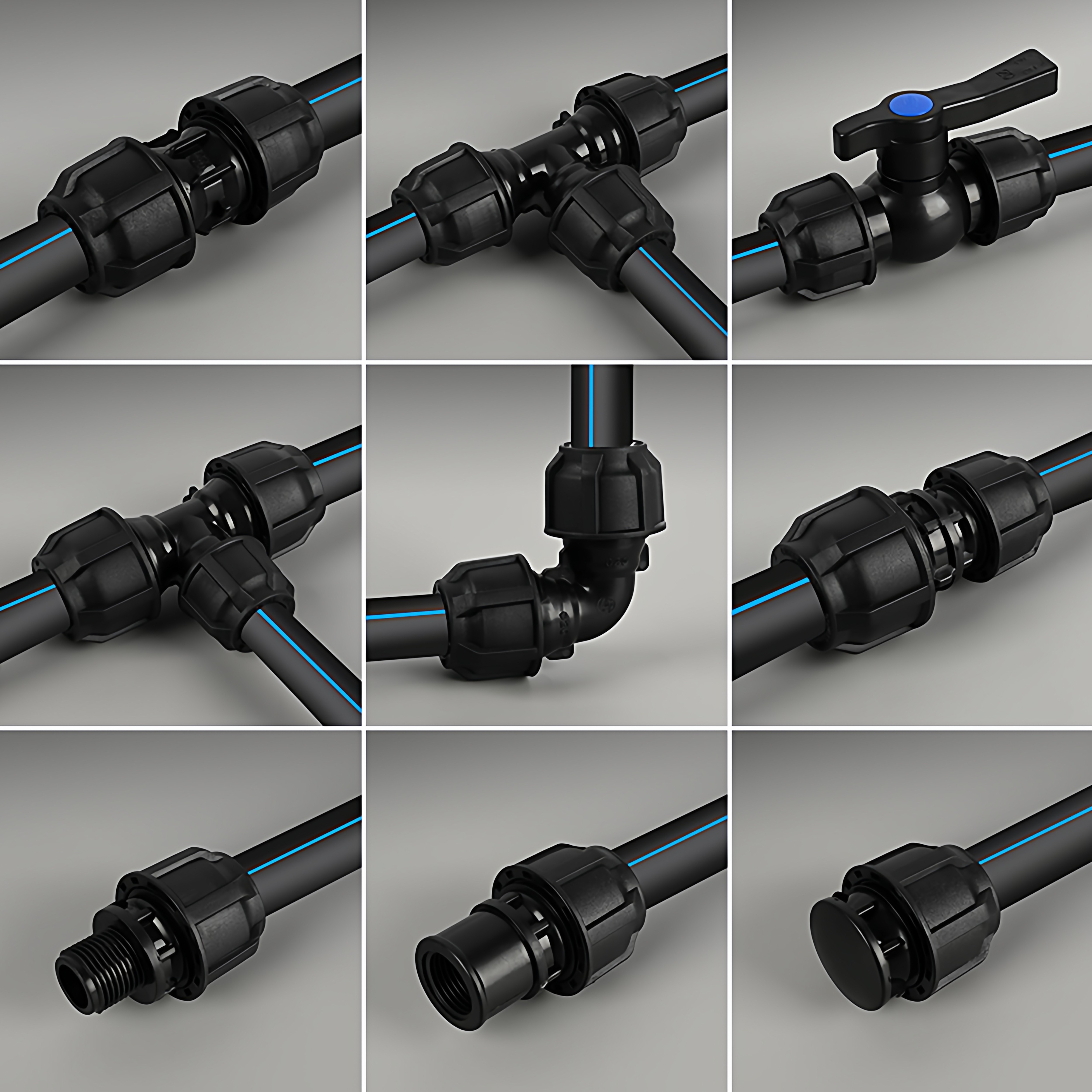 pe管配件快接接头自来水管快速活接直接弯头三通球阀20 25pe管件,基础建材,接头,淘宝优惠券,粉丝福利购,淘宝优惠卷