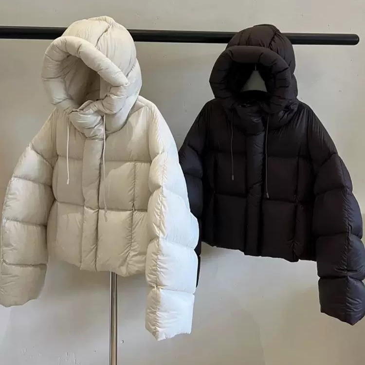 泡芙短款羽绒服女2025冬