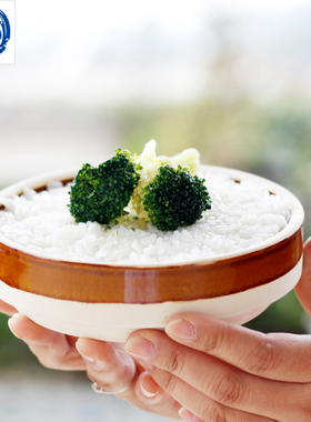 馨明园陶瓷钵仔碗蒸饭碗土陶碗老式粗碗蒸蛋蒸菜蒸肉炖盅瓦罐饭钵