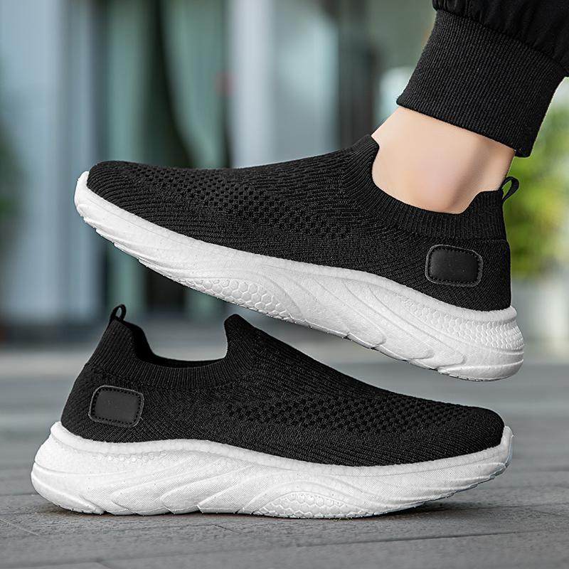 多运动走路鞋男鞋春季新款潮流飞织透气时尚休闲百搭健步鞋超轻鞋,流行男鞋,健步鞋,淘宝优惠券,粉丝福利购,淘宝优惠卷