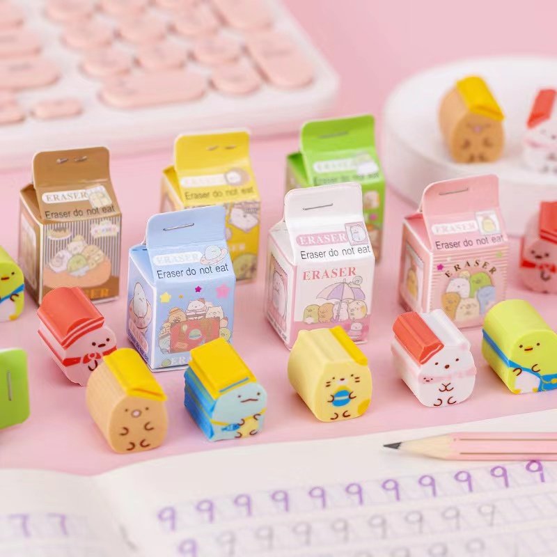 可爱盲盒橡皮擦六一二年级小学生儿童节开学考试美术幼儿园无屑小礼物奖品奖励毕业