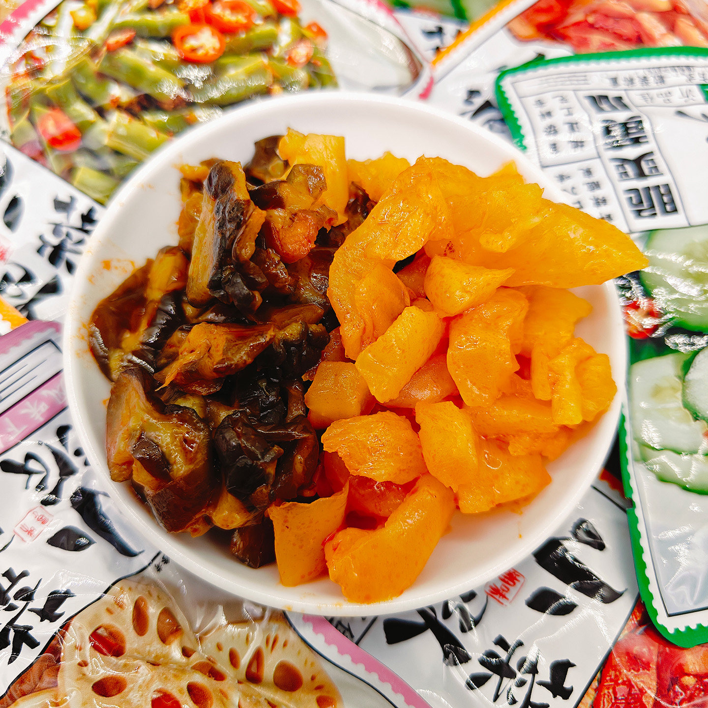 沂品佳咸菜藕丁酸豆角萝卜干黄瓜