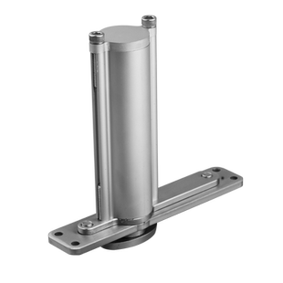 天地转轴上下铰链旋转门偏轴门中轴门五金自动回位地弹簧隐形合页