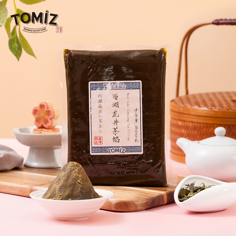 TOMIZ富泽商店龙井茶馅500g