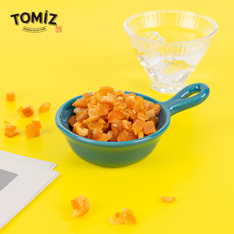 Tomiz材料办公室零食糖渍橙皮丁