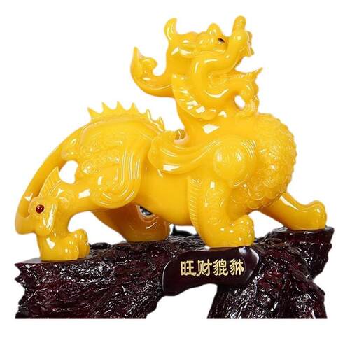 大号招财貔貅摆件一对开店前台酒店收银台客厅摆设工艺品开业礼品