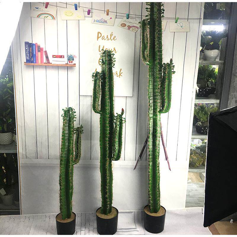 新款绿植大盆景装饰仿真仙人掌盆栽家居客厅办公室落地大摆件