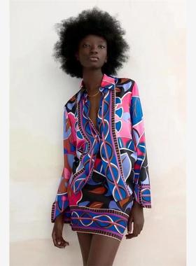 Floral Print Loose Blouses Female Shirts Blusas Chic Tops