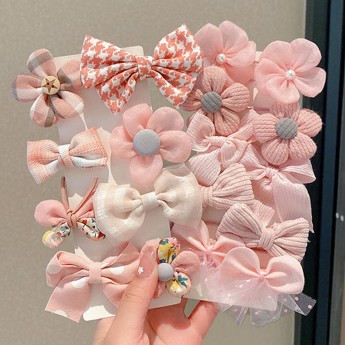 儿童发夹小女孩可爱蝴蝶结夹子