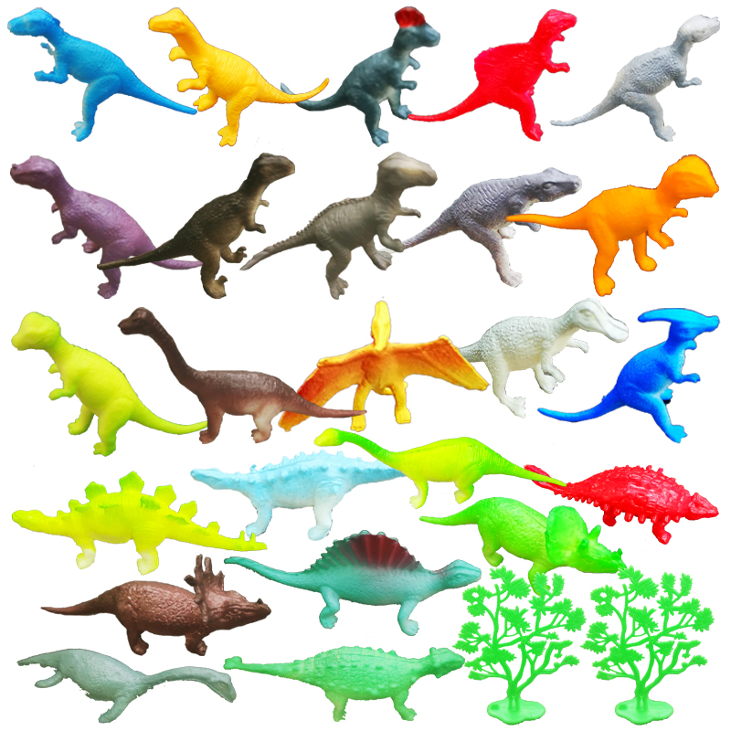 小恐龙世界仿真玩具侏罗纪动物