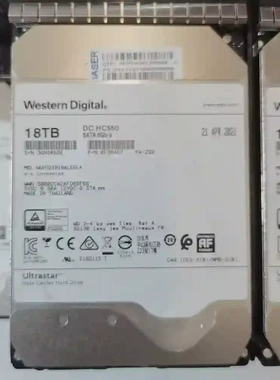WD/西数硬盘18T WUH721818ALE6L4 3议价