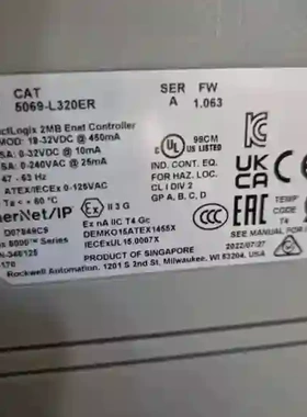 Allen Bradley 5069-L320ER /A议价