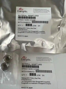 ENTEGRIS英特格过滤器WG2FT1SS2，全新原装议价
