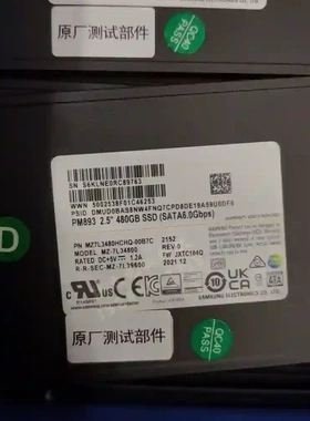 PM893 480G MZ7L3480HCHQ-00B7议价