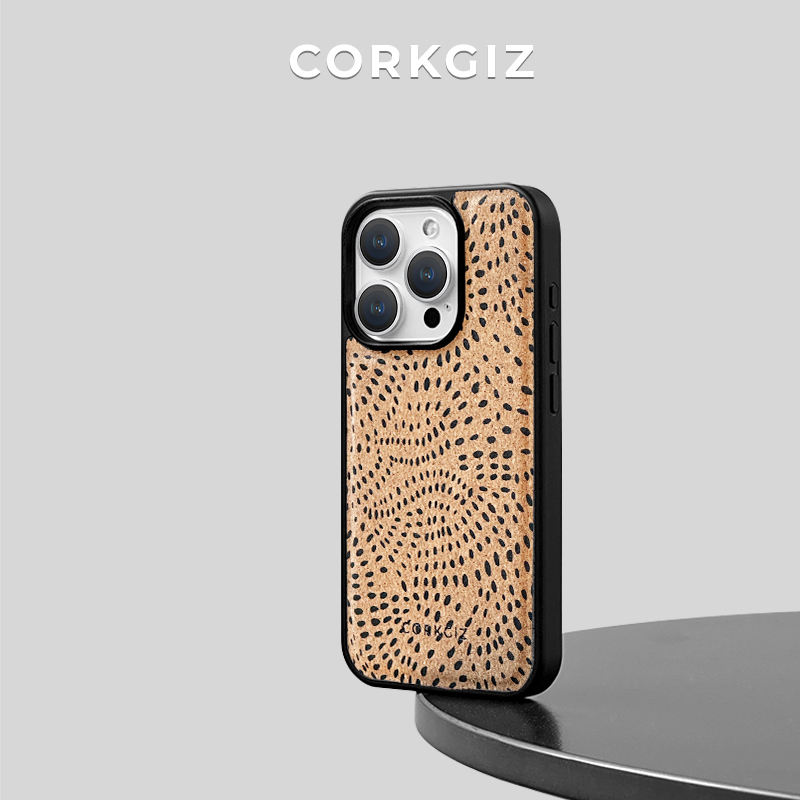 CLOUDHIS创意木屑新款葡萄牙进口木适用于iphone17苹果15手机壳16保护套12ProXsMax磁吸17air纹理11Pro防摔