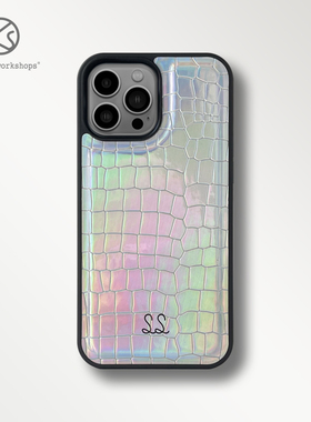 SS新款炫彩鳄鱼纹皮革适用苹果17手机壳iphone保护套air全包max软15高级感plus小众网红小红书防摔磁吸男女