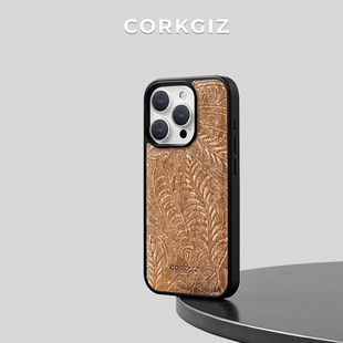 CLOUDHIS适用于苹果17手机壳16玫瑰花刻印iphone15ProMax木质17air保护套全包13Mini软边12防摔定制新款 国潮