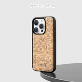 CLOUDHIS适用于苹果17手机壳16小方格木纹14iphone17air木质plus保护套全包12Mini软边防摔定制11新款 国潮