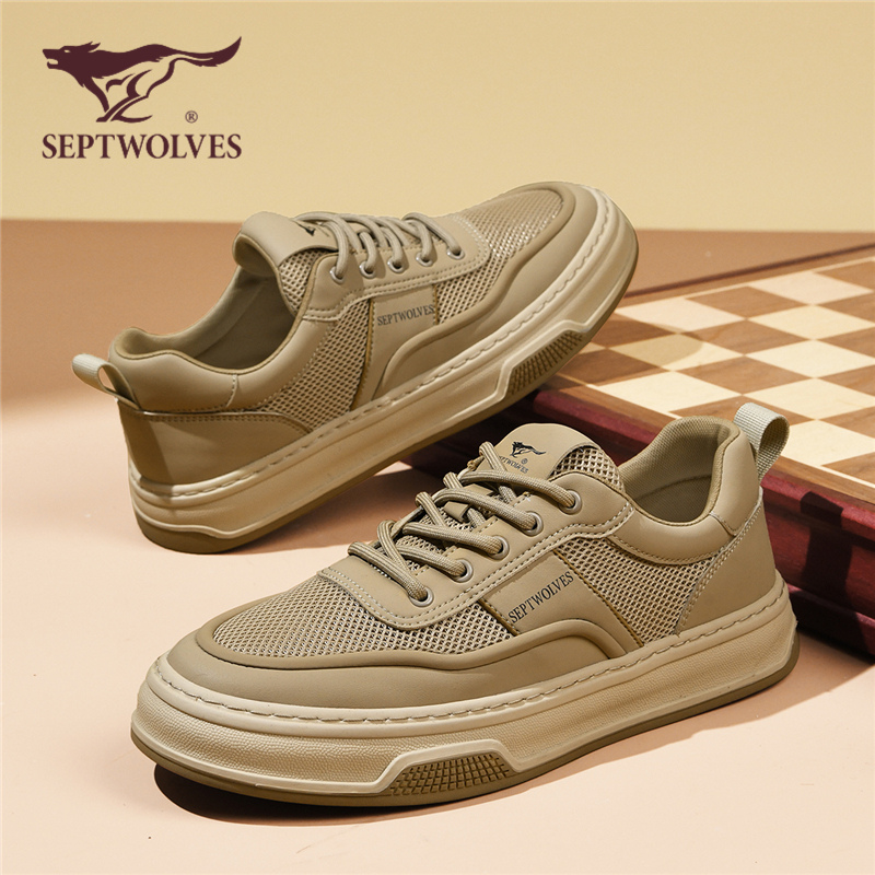 七匹狼男鞋春季新款休闲运动鞋