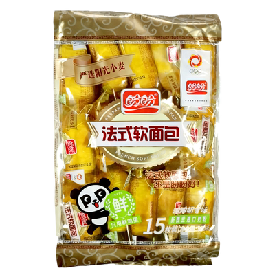 盼盼软面包奶香味早餐糕点面包