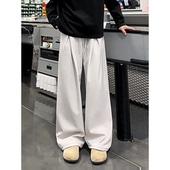 厚款 York 轻薄透气廓形垂感西裤 长裤 Zoom 秋冬老钱风宽松休闲裤