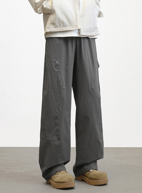 York Zoom伐木裤秋季新款美式户外休闲工装裤长裤男弹力速干宽松